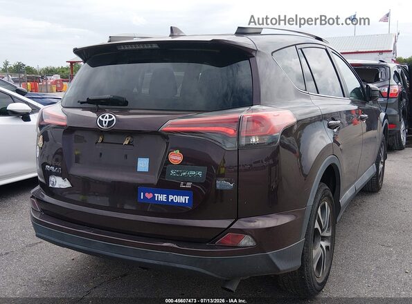 2T3ZFREV8HW328160 2017 TOYOTA RAV4 Red Tył prawy