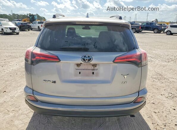 2T3ZFREV8HW342110 2017 TOYOTA RAV4 Silver უკანა ხედი