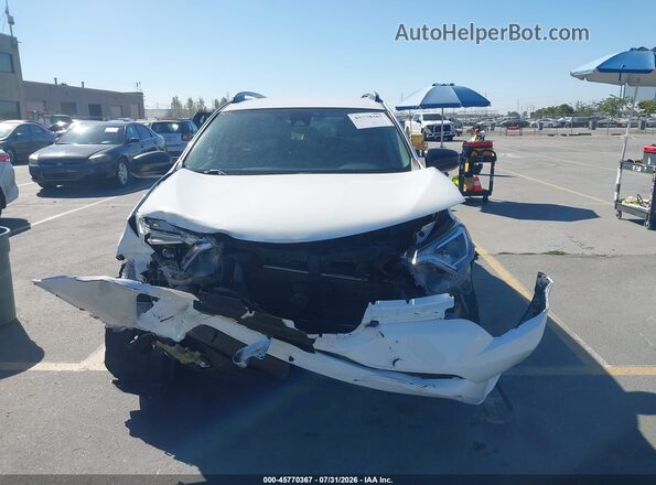 2T3ZFREV8HW369260 2017 TOYOTA RAV4 White Вид щитка приладів