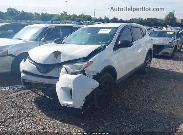 2T3ZFREV8JW431312 2018 TOYOTA RAV4 White Vista tres cuartos delantera izquierda