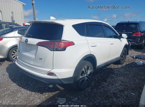 2T3ZFREV8JW431312 2018 TOYOTA RAV4 White Trasero derecho