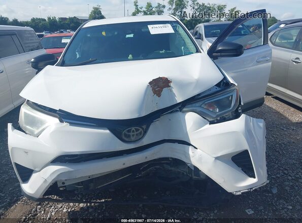 2T3ZFREV8JW431312 2018 TOYOTA RAV4 White Vista frontal