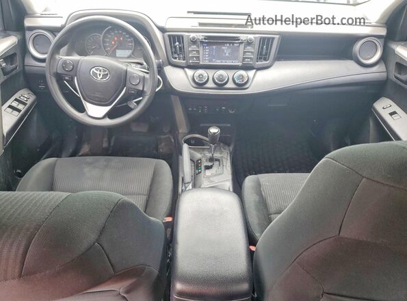 2T3ZFREV9GW243701 2016 TOYOTA RAV4 White Առջևի վահանակի տեսք