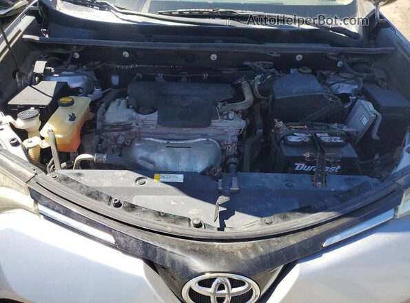 2T3ZFREV9GW272633 2016 TOYOTA RAV4 Серебряный Вид подкапотного пространства