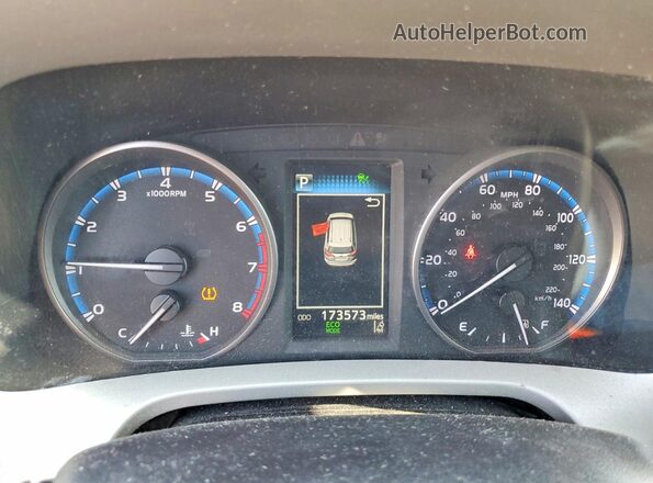 2T3ZFREV9HW348045 2017 TOYOTA RAV4 Gray Вид щитка приладів