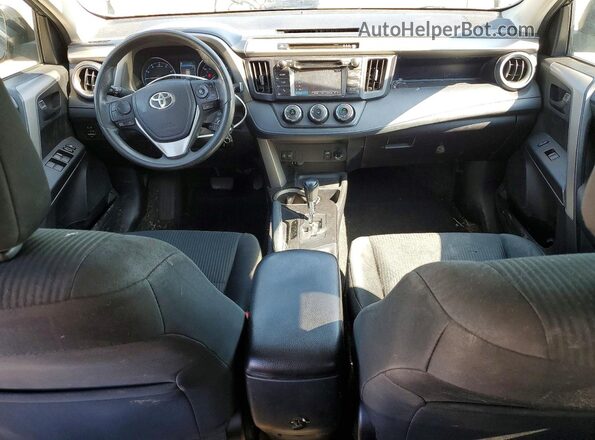 2T3ZFREV9HW348045 2017 TOYOTA RAV4 Gray Вид панелі приладів