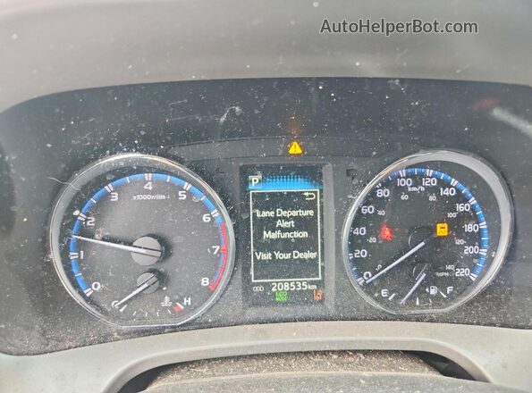 2T3ZFREV9HW393194 2017 TOYOTA RAV4 Silver Vista del cuadro de instrumentos