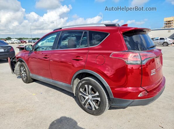 2T3ZFREV9JW489221 2018 TOYOTA RAV4 Red Trasero izquierdo