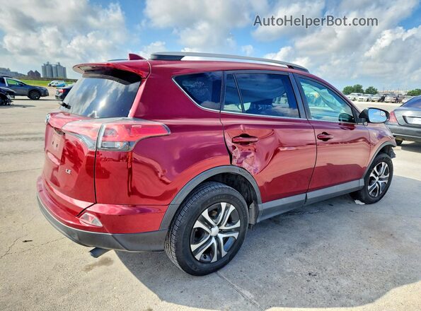 2T3ZFREV9JW489221 2018 TOYOTA RAV4 Red Trasero derecho