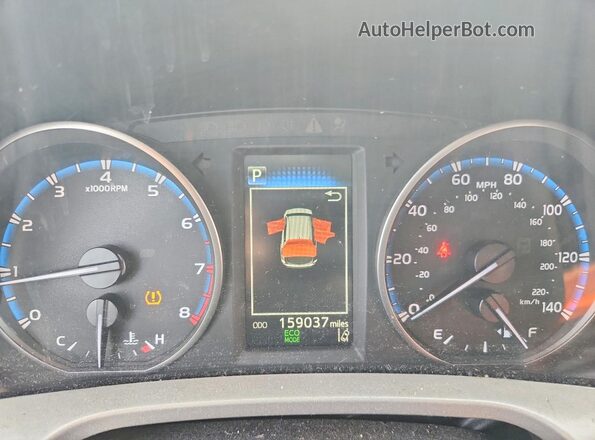 2T3ZFREV9JW511170 2018 TOYOTA RAV4 Gray Widok zestawu wskaźników