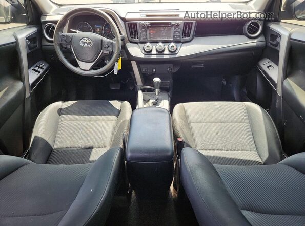 2T3ZFREV9JW511170 2018 TOYOTA RAV4 Gray Widok deski rozdzielczej