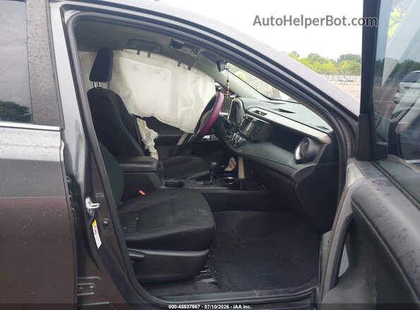 2T3ZFREVXGW235168 2016 TOYOTA RAV4 Gray Вид салону спереду