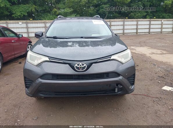 2T3ZFREVXGW235168 2016 TOYOTA RAV4 Gray Вид щитка приладів