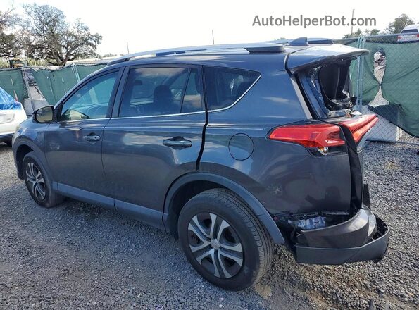 2T3ZFREVXGW249037 2016 TOYOTA RAV4 Gray Задня ліва чверть