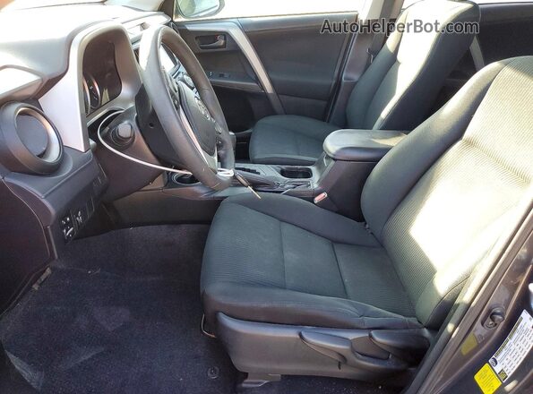 2T3ZFREVXGW249037 2016 TOYOTA RAV4 Gray Вид салону спереду