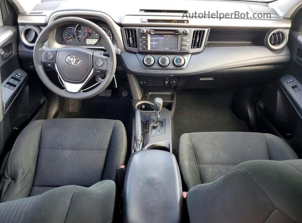 2T3ZFREVXGW249037 2016 TOYOTA RAV4 Gray Вид панелі приладів