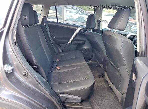 2T3ZFREVXGW249037 2016 TOYOTA RAV4 Gray Вид задньої частини салону