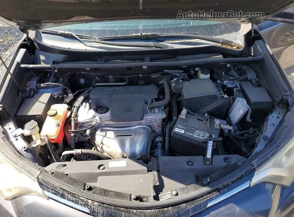2T3ZFREVXGW249037 2016 TOYOTA RAV4 Gray Вид підкапотного простору
