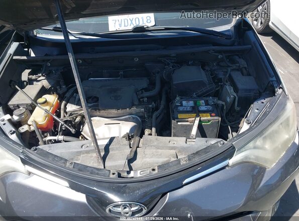 2T3ZFREVXGW306871 2016 TOYOTA RAV4 Gray Вид ззаду