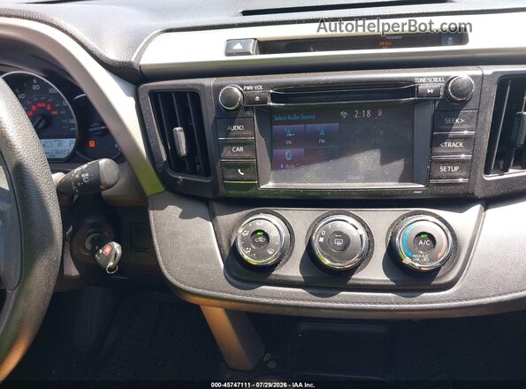 2T3ZFREVXGW306871 2016 TOYOTA RAV4 Gray Вид панелі приладів