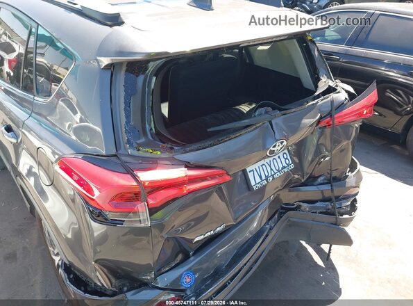 2T3ZFREVXGW306871 2016 TOYOTA RAV4 Gray Вид щитка приладів