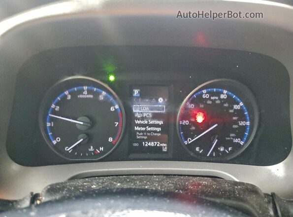 2T3ZFREVXHW343551 2017 TOYOTA RAV4 White Instrument cluster view