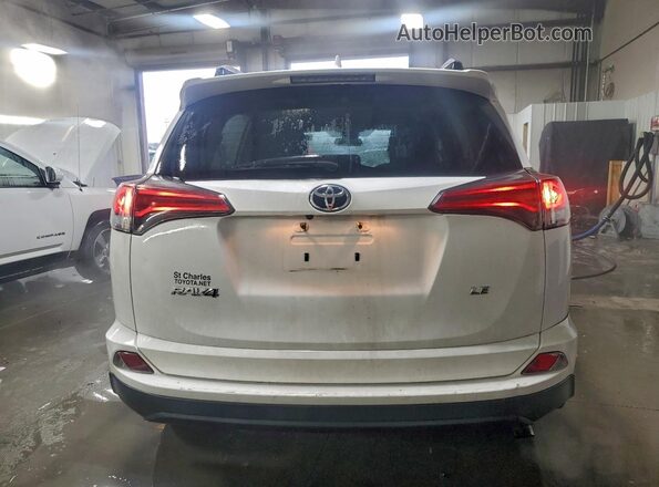 2T3ZFREVXHW343551 2017 TOYOTA RAV4 White Rear view