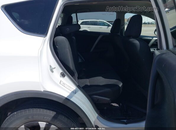 2T3ZFREVXJW425379 2018 TOYOTA RAV4 White VIN კოდის სტიკერის ხედი