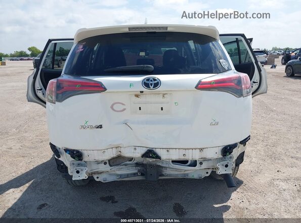 2T3ZFREVXJW425379 2018 TOYOTA RAV4 White წინა ხედი