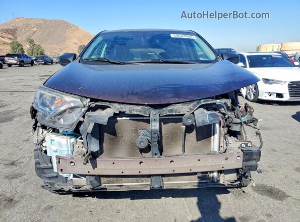 2T3ZFREVXJW478390 2018 TOYOTA RAV4 Burgundy წინა ხედი