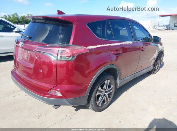 2T3ZFREVXJW495920 2018 TOYOTA RAV4 Red Tył prawy
