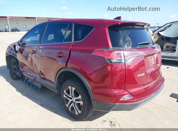 2T3ZFREVXJW495920 2018 TOYOTA RAV4 Red Tył lewy