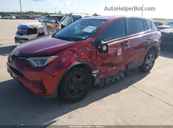 2T3ZFREVXJW495920 2018 TOYOTA RAV4 Red Przód lewy