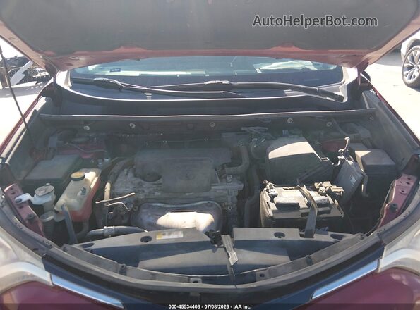 2T3ZFREVXJW495920 2018 TOYOTA RAV4 Red Widok z tyłu
