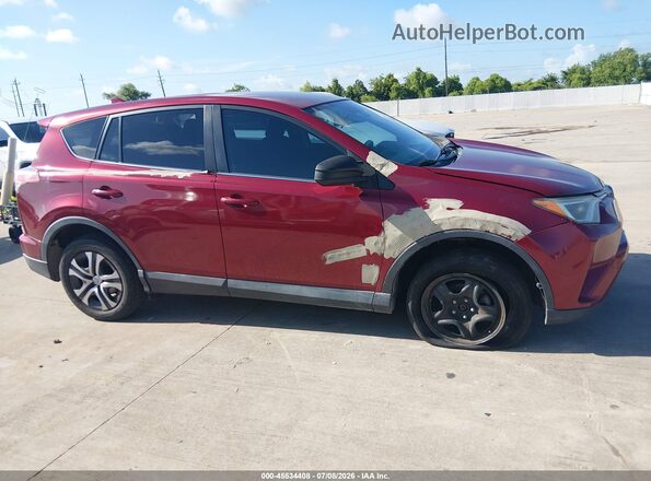 2T3ZFREVXJW495920 2018 TOYOTA RAV4 Red Widok wnętrza z tyłu