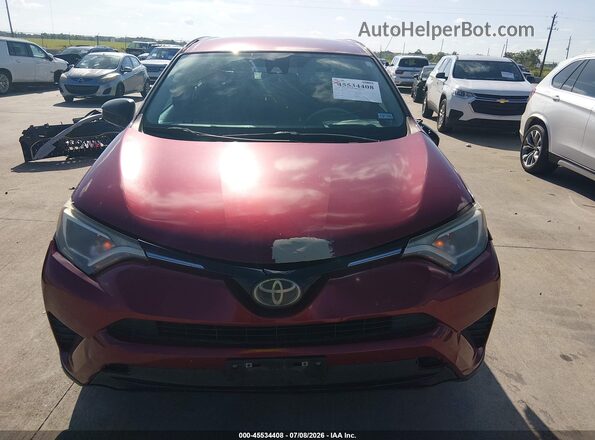 2T3ZFREVXJW495920 2018 TOYOTA RAV4 Red Widok zestawu wskaźników