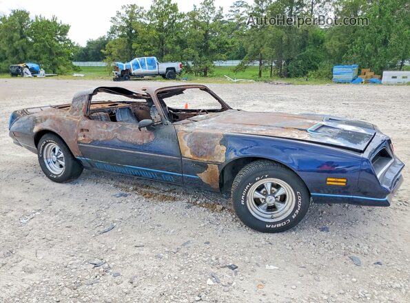 2U87U8N134782 1978 PONTIAC FIREBIRD Blue Առջևի աջ