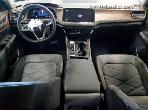 1V2WN2CA2TC543072 2026 VOLKSWAGEN ATLAS Blue Instrument cluster view