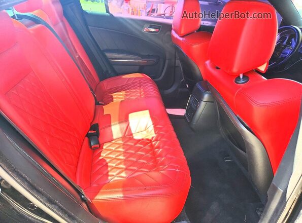 2C3CDXL92JH113101 2018 DODGE CHARGER Черный Вид задней части салона