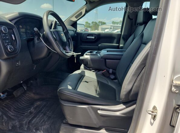 1GCRYAEH6LZ314725 2020 CHEVROLET SILVERADO Белый Вид панели приборов