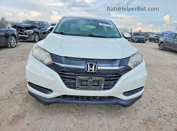 3CZRU5H3XHM702210 2017 HONDA HR-V White წინა სალონის ხედი