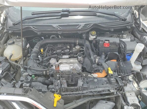 MAJ3S2KE8LC328593 2020 FORD ECOSPORT Silver VIN კოდის სტიკერის ხედი