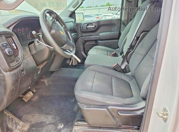 1GCRWBEK1LZ325414 2020 CHEVROLET SILVERADO Белый Вид панели приборов