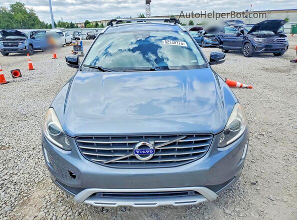 YV449MRR9H2185310 2017 VOLVO XC60 Gray Rear view