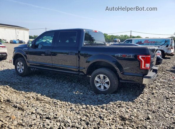 1FTEW1EP6GFC31718 2016 FORD F150 Black Հետևի աջ