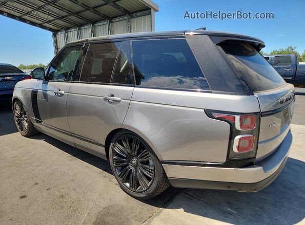 SALGS2SV6JA389714 2018 LAND ROVER RANGE Gray Задня права чверть
