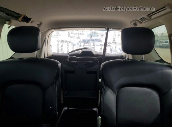 JN8AZ2NF0K9683792 2019 INFINITI QX80 Beige Հետևի նստատեղերի տեսք