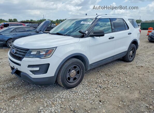 1FM5K8AR9JGC43399 2018 FORD EXPLORER White უკანა მარცხენა