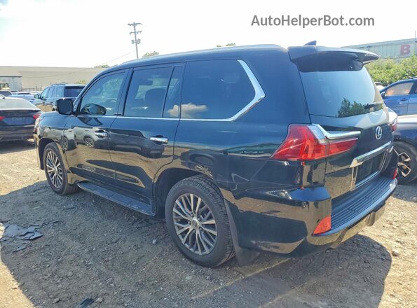 JTJHY7AX8J4270567 2018 LEXUS LX570 Black Rear right