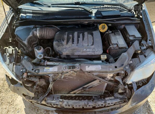 2C4RDGBG8JR138293 2018 DODGE GRAND Gray Vista de la etiqueta del VIN